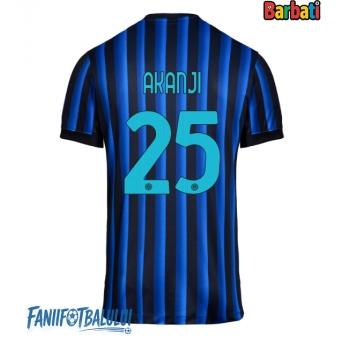 Inter Milan Manuel Akanji #25 Tricou Fotbal Replică 2025-26 Barbati Acasa